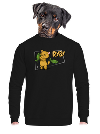 unisex mikina bez kapuce