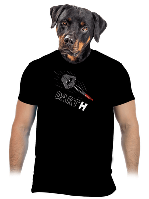 Dart(h) pánské tričko Black