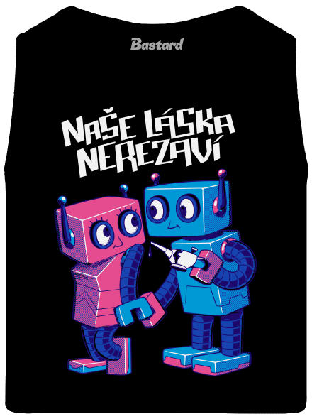 Roboti pánské tílko Black