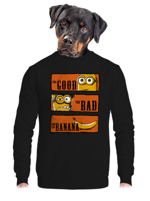 unisex mikina bez kapuce