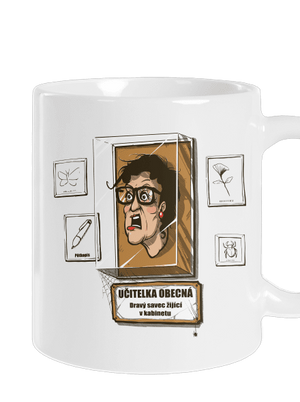 Učitelka obecná klasický hrnek White
