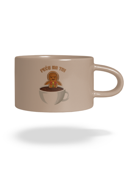 Peču na to! hrnek makronka Brown Macaron