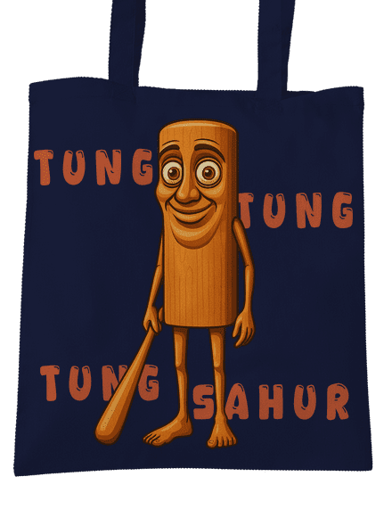 Tung Tung Tung Sahur – Italian Brainrot taška French Navy