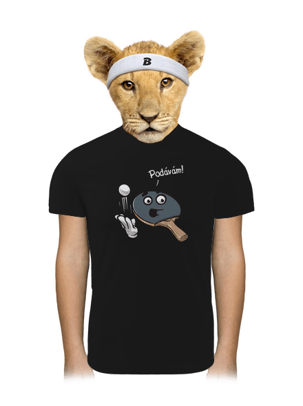 Podávám odpal dětské sportovní tričko Black