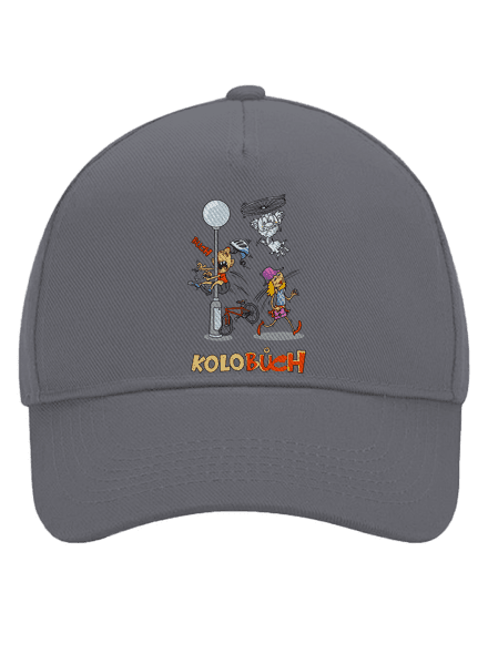 Kolobuch kšiltovka baseballka Graphite grey