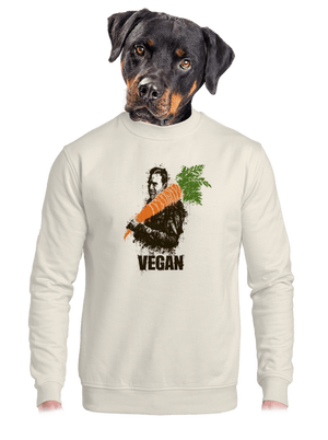 unisex mikina bez kapuce