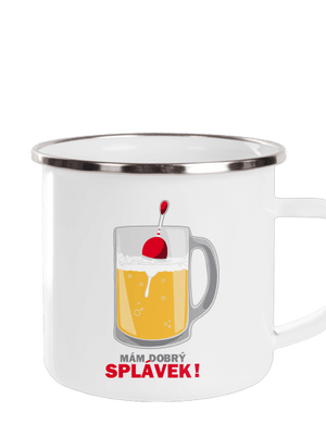 Splávek plecháček White