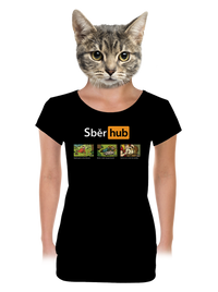 dámské tričko s lemem