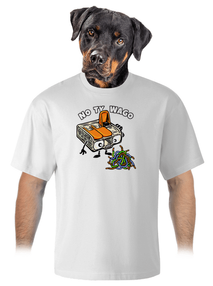 Wago svorka unisex tričko oversized White