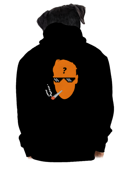 Thug life pánská mikina na zip Black