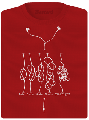 Škola uzlování dámské sportovní tričko Red Mal