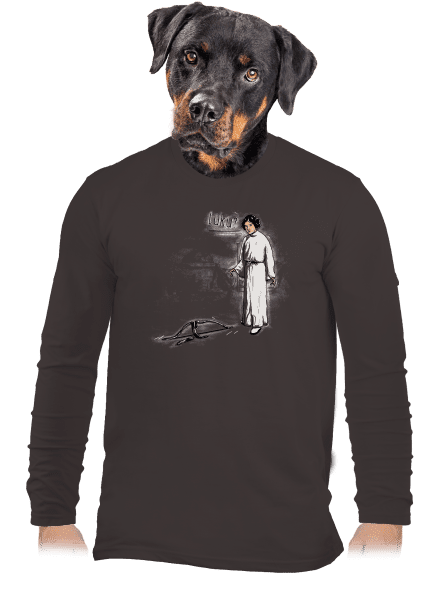 Luke a Leia pánské dlouhý rukáv Bear Brown