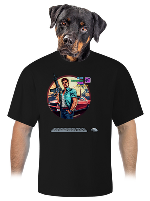 unisex tričko oversized