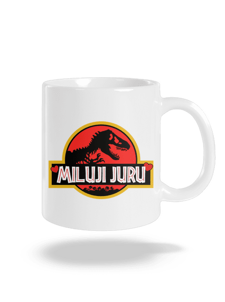 Miluji Juru klasický hrnek White