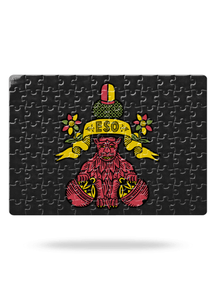 Kulový eso puzzle White