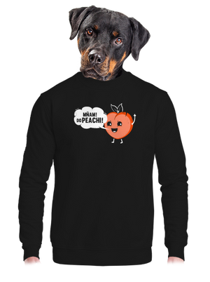 unisex mikina bez kapuce