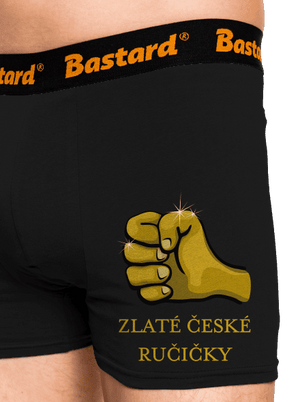 Ručičky boxerky Black