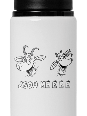 Kozy Jsou méééé lahev na vodu White