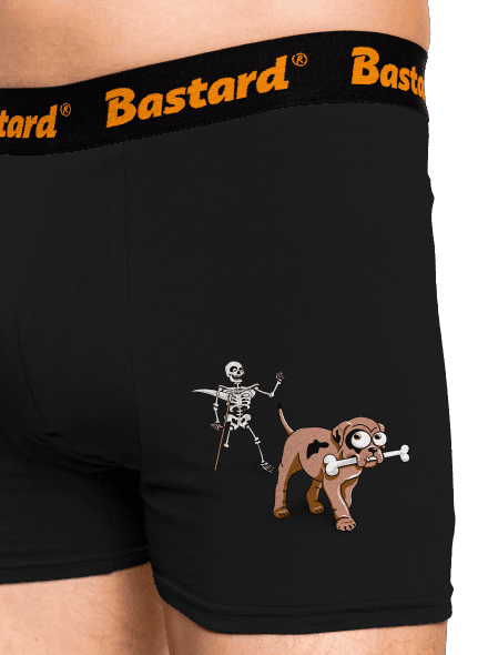 Kostlivec boxerky Black