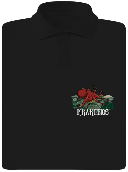 Krakenoš pánská polokošile Black