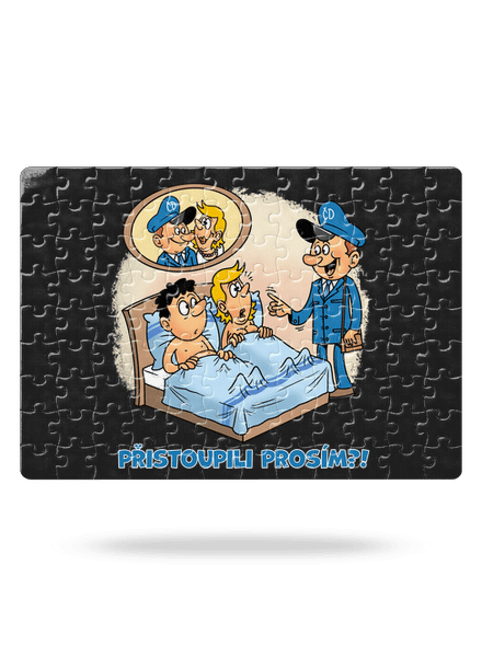 Přistoupili puzzle White