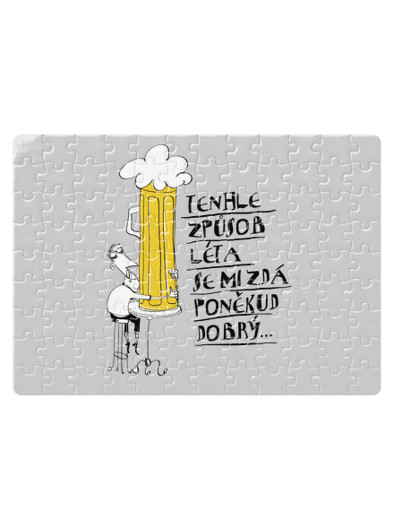 Tenhle způsob léta puzzle White