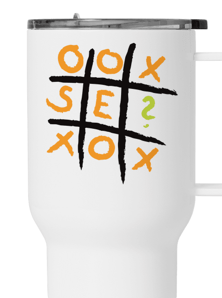 Piškvorky termohrnek White