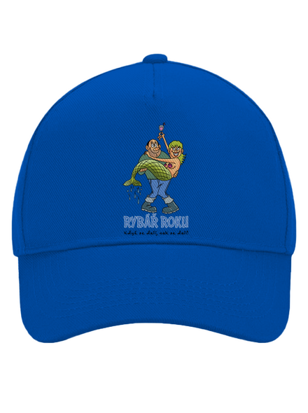 Rybář roku kšiltovka baseballka Bright Royal