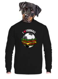 unisex mikina bez kapuce