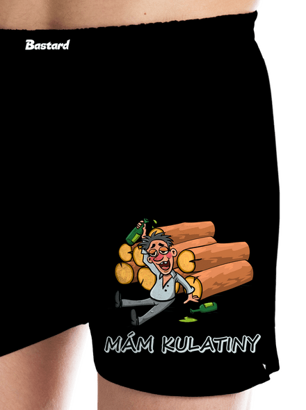 Mám kulatiny pánské trenky Black