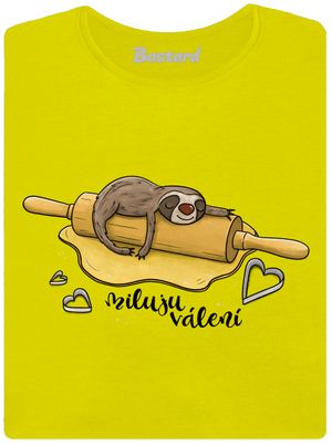 Miluju válení dámské tričko premium Lemon