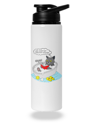 Jak všechny naštvat lahev na vodu White