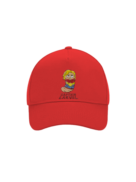 Captain Larvel kšiltovka baseballka Classic Red