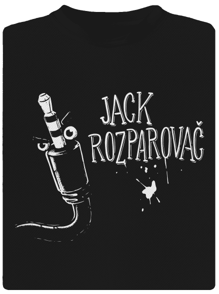 Jack Rozparovač pánské sportovní tričko Black