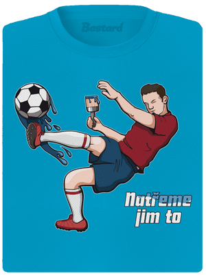 Natřeme jim to - Fotbal dámské sportovní tričko Blue Atol