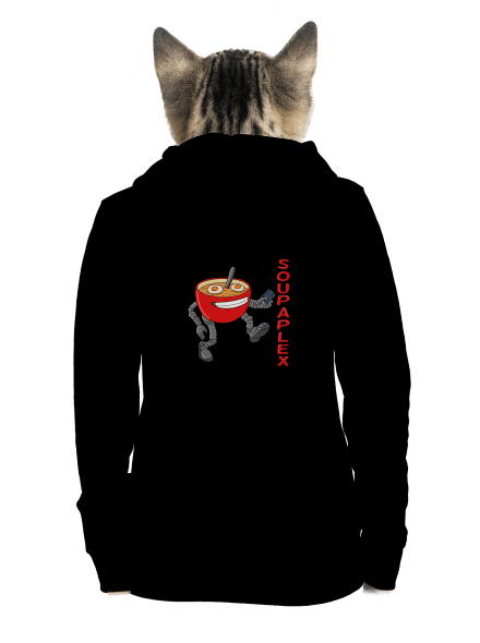Soupaplex dámská mikina na zip Black