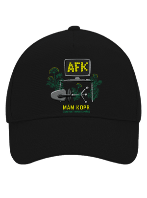 Mám kopr kšiltovka baseballka Black