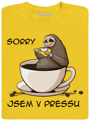 V pressu pánské tričko Gold