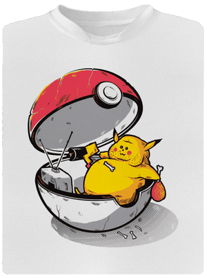 Konec pokémona dětské sportovní tričko White