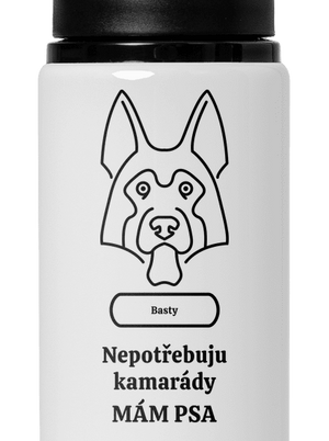 Nemůžu, mám psa lahev na vodu White