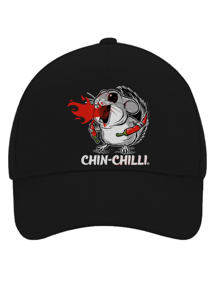 Chinchilli kšiltovka baseballka Black
