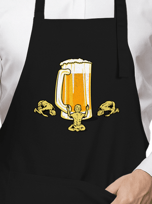 Piviště zástěra Black