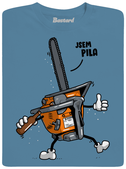 Jsem pila pánské tričko Stone Blue