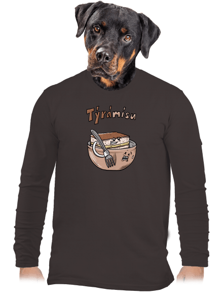 Týrámísu pánské dlouhý rukáv Bear Brown