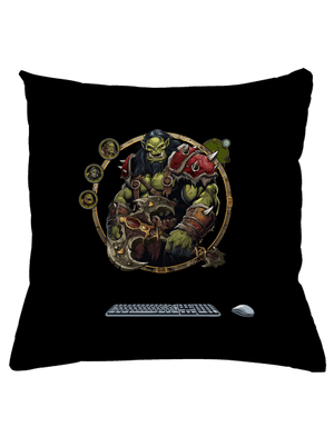 B17: Warcraft polštář Black