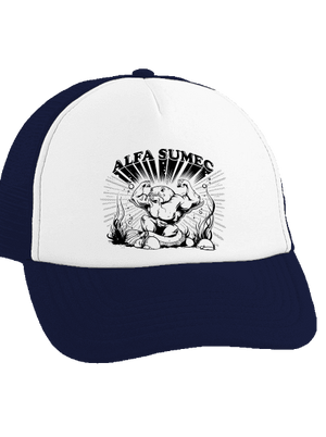 Alfasumec kšiltovka truckerka French Navy cap