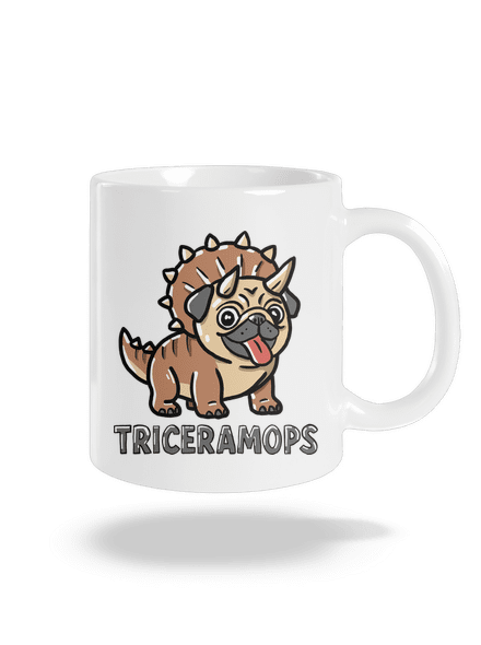 Triceramops klasický hrnek White