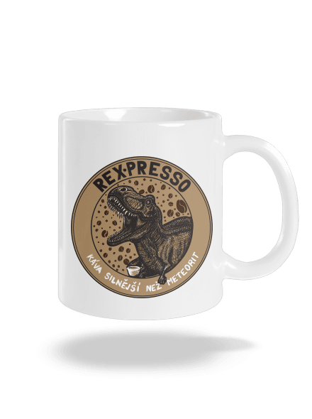 Rex-presso klasický hrnek White