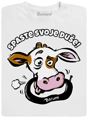 Spaste svoje duše pánské tričko White