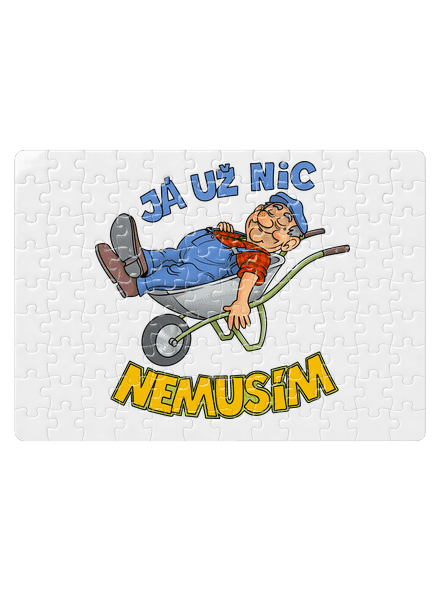 Nemusím puzzle White